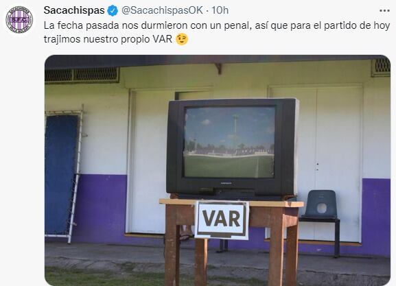 El irónico reclamo de Sacachispas, después de la polémica en el partido con Instituto.