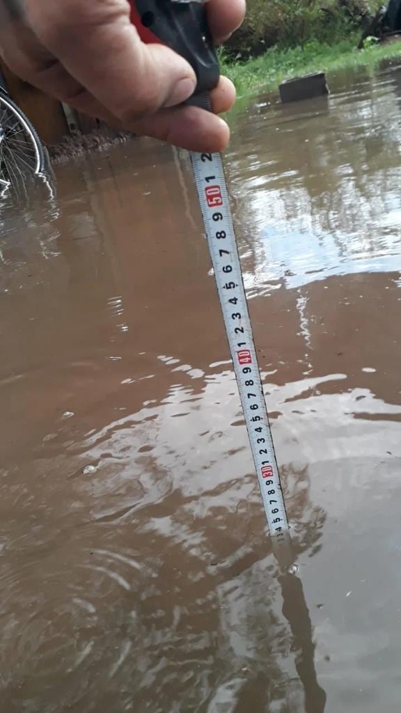 Tormenta en Villa Mercedes