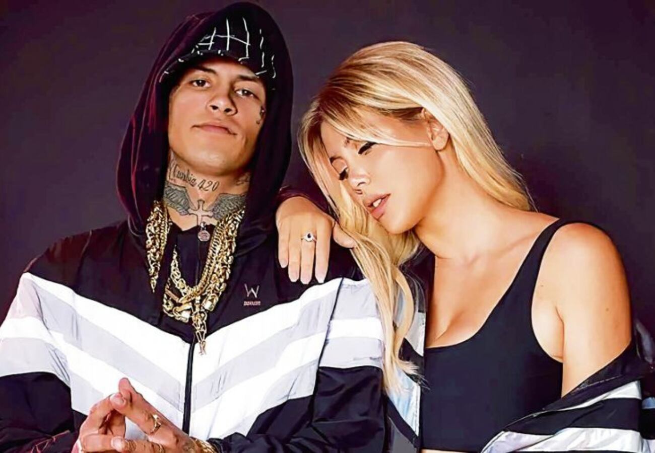 Wanda Nara y L-Gante festejaron el día de San Valentín y un detalle llamó la atención de todos