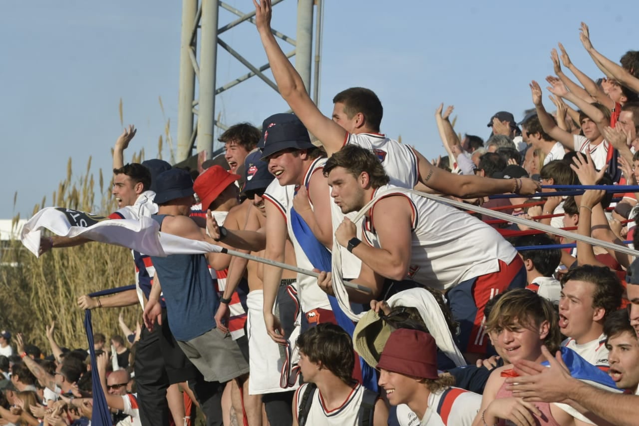 Marista Rugby Club campeón del Top 8 Cuyano al derrotar por 70-14 a Liceo. Final histórica. / Orlando Pelichotti (Los Andes).