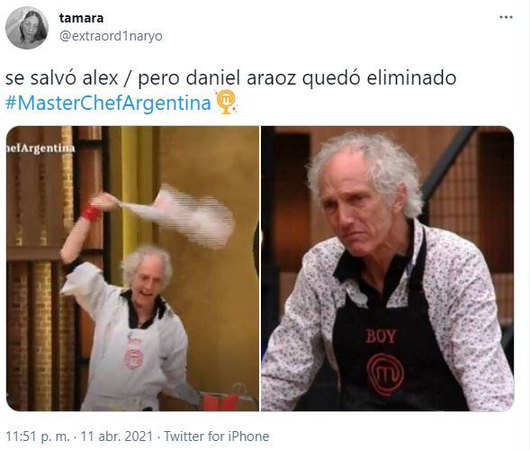 Boy Olmi participó en la primera edición de Masterchef y es uno de los más recordados en las redes.