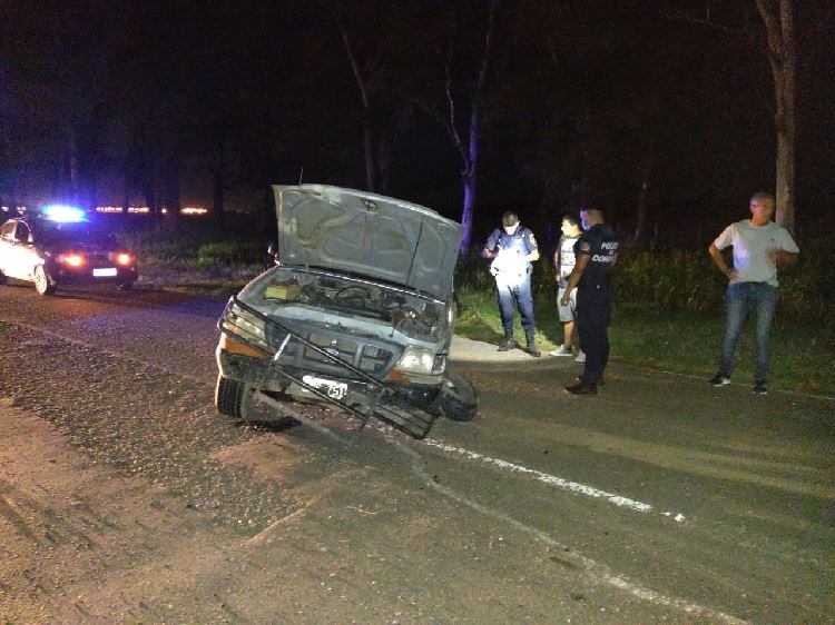 Accidente en avenida Maipú