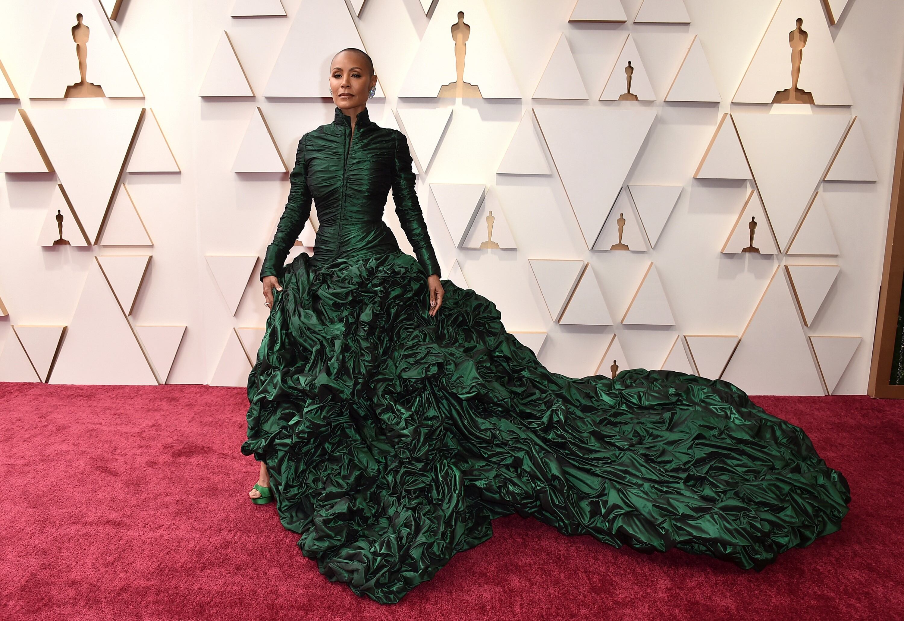 Jada Pinkett Smith en los Premios Oscar 2022. (AP)