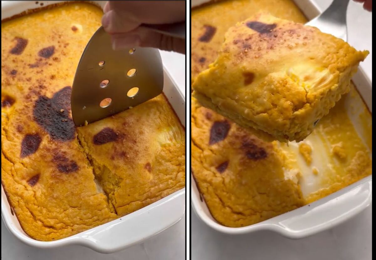 Con 4 ingredientes y sin gluten: cómo hacer soufflé de calabaza y queso en pocos pasos