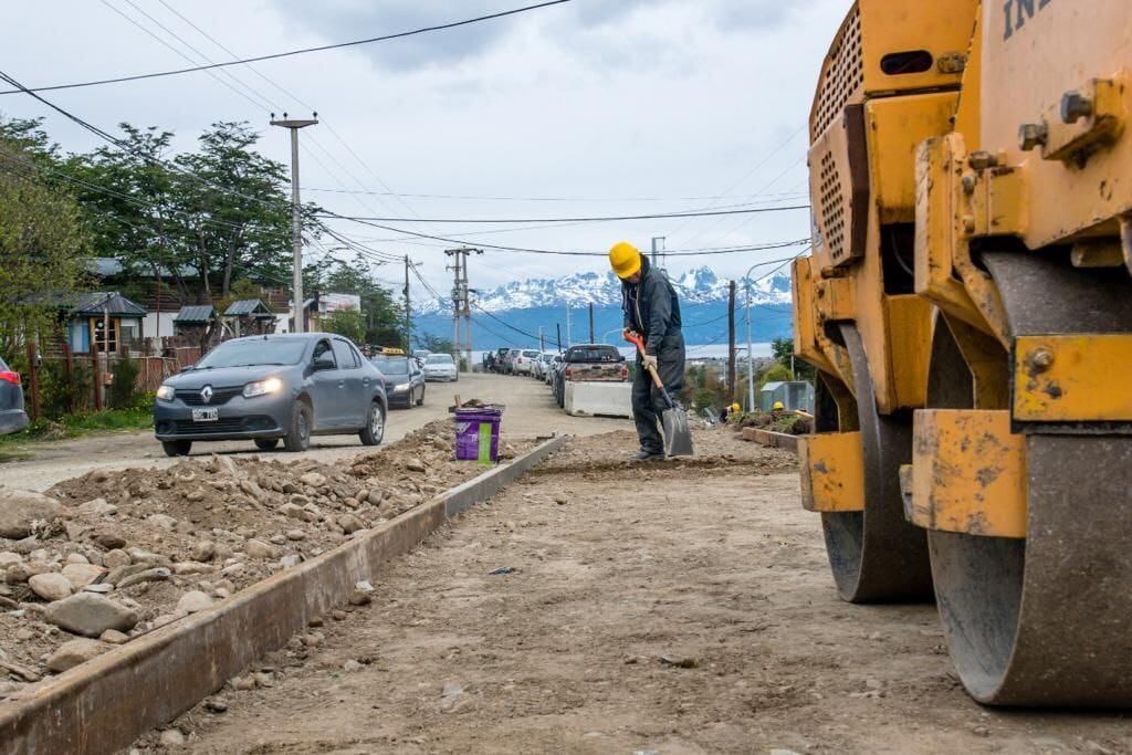 Avanza la construcción de la bicisenda “Pensar Malvinas”