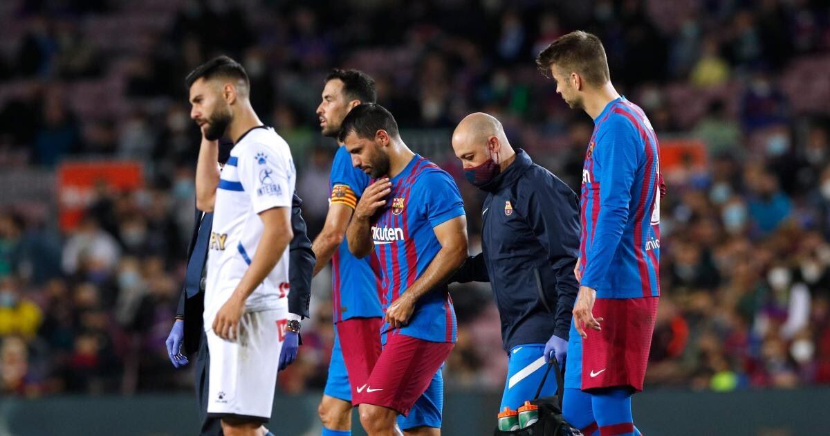 El último partido profesional del Kun Agüero