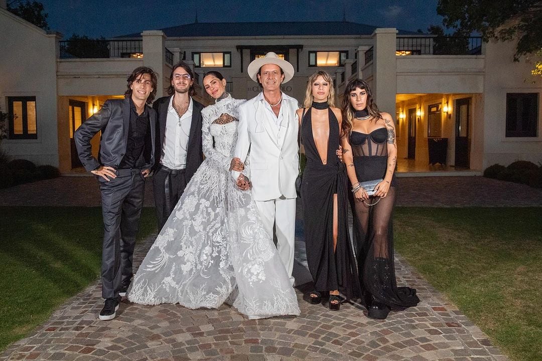 El casamiento de Cande Tinelli y Coti Sorokin. Gentileza Instagram.