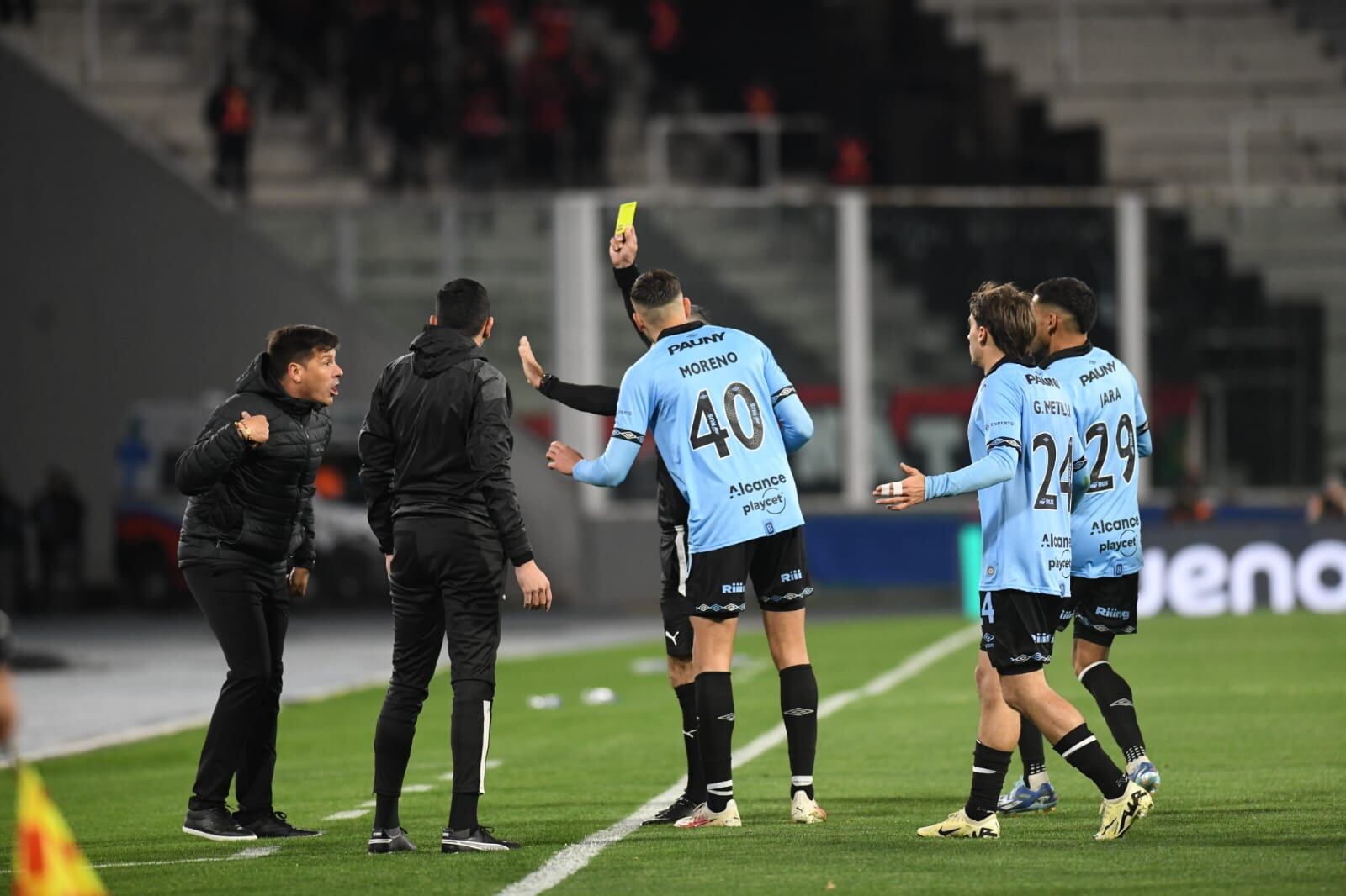 Belgrano enfrentó a Paranaense por los octavos de final de la Copa Sudamericana. (Facundo Luque / La Voz)