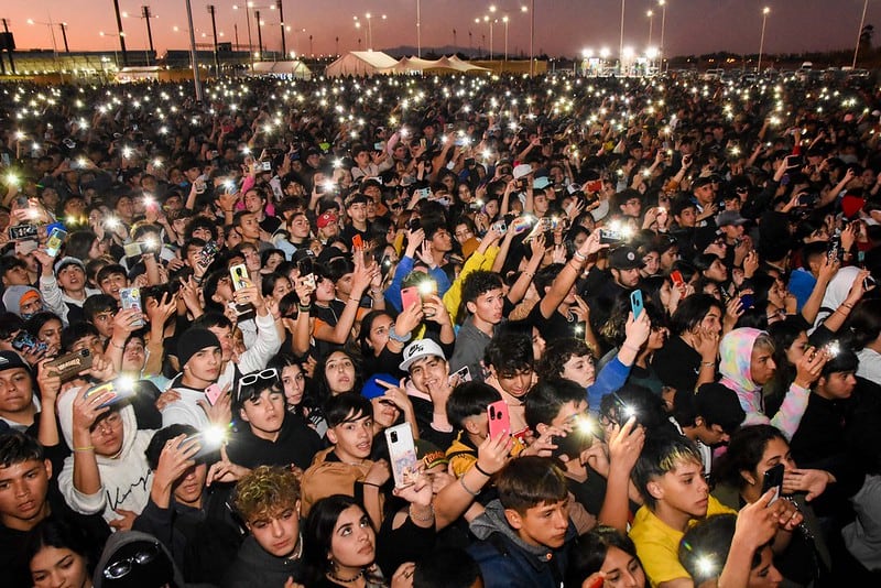 Según los números de la Policía de San Juan, fueron unas 60 mil personas las que pasaron el Día del Estudiante en el estadio.