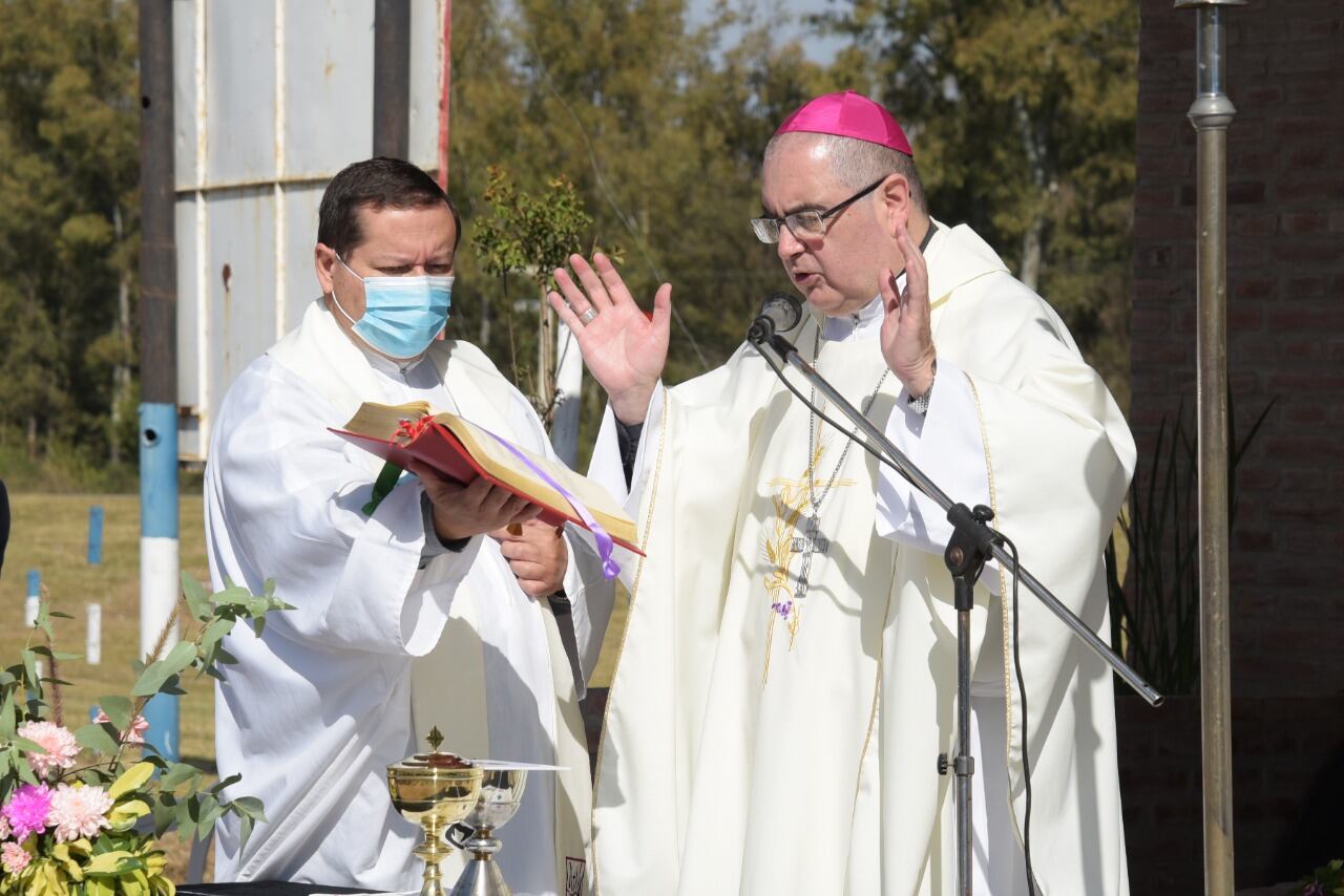 Nueva ermita de la Virgen del Luján en Arroyito