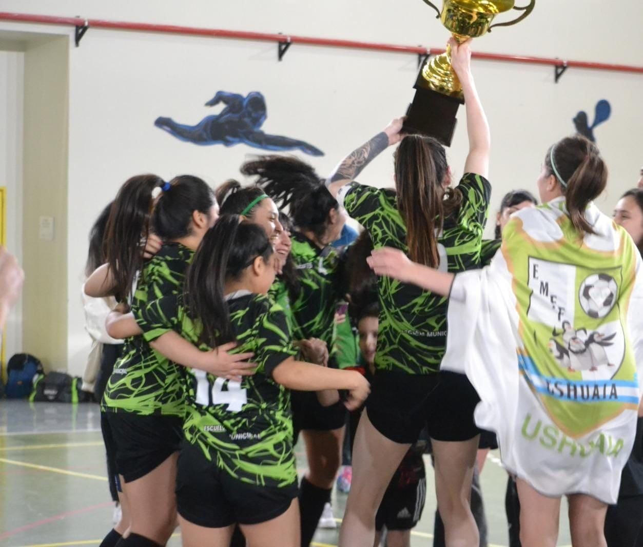 La Escuela Municipal B se consagró campeón del Torneo AFA de la Liga Ushuaiense