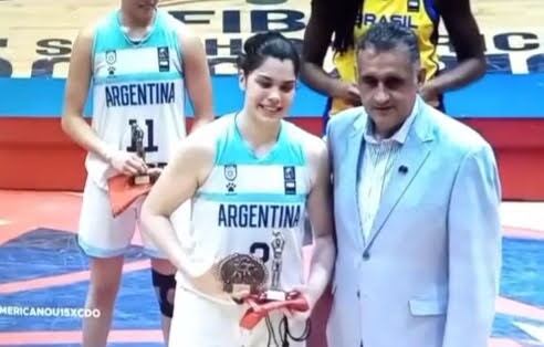 Isabella Boullón ya es campeona Sudamericana U15