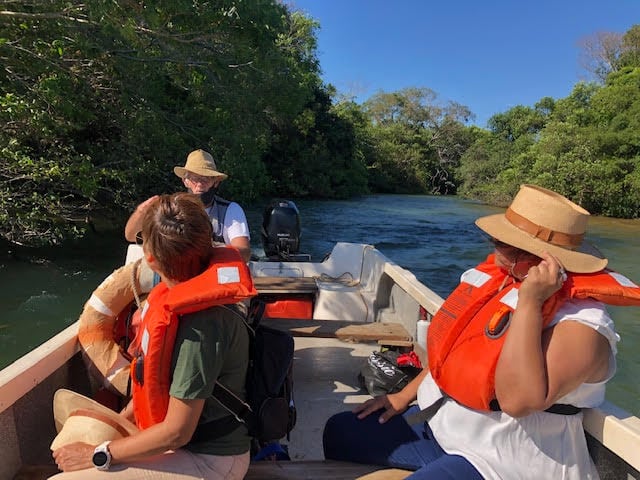 Se puede practicar ecoturismo con avistaje de fauna.