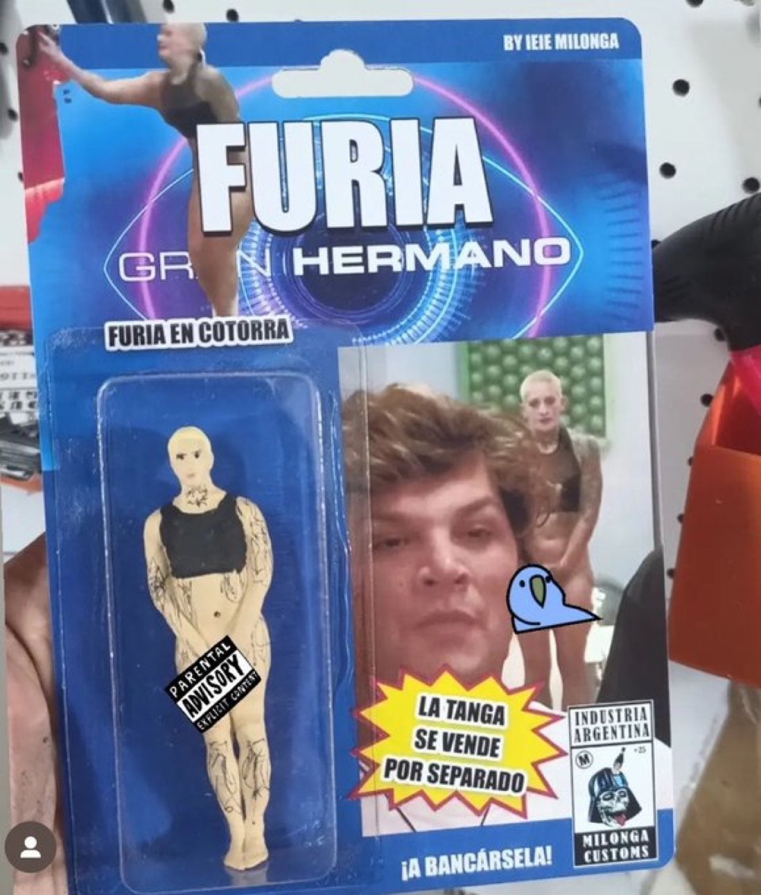 La muñeca coleccionable de Furia de Gran Hermano 2024.