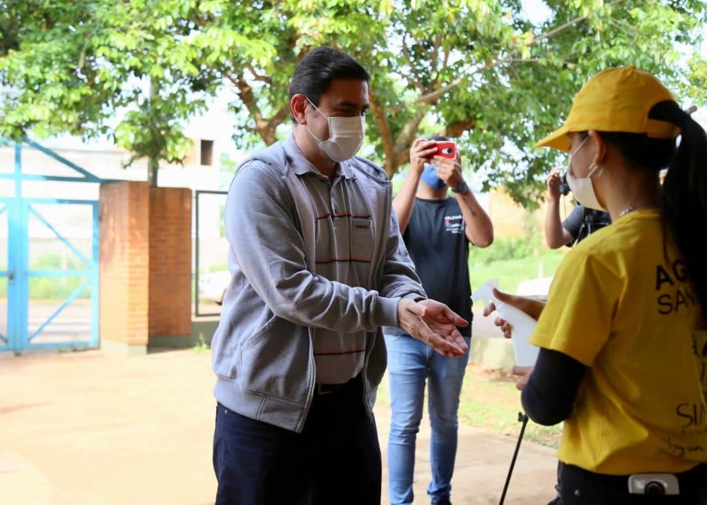 PASO 2021 | Fabio Martínez, intendente de Eldorado, emitió su voto.