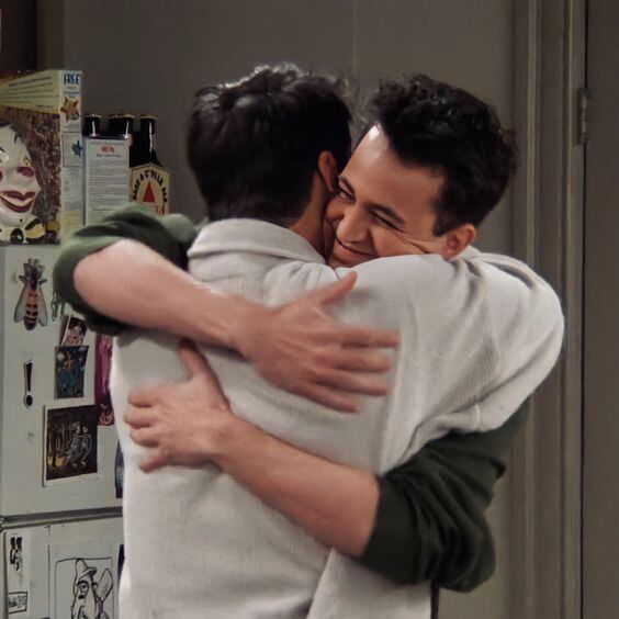 Joey y Chandler