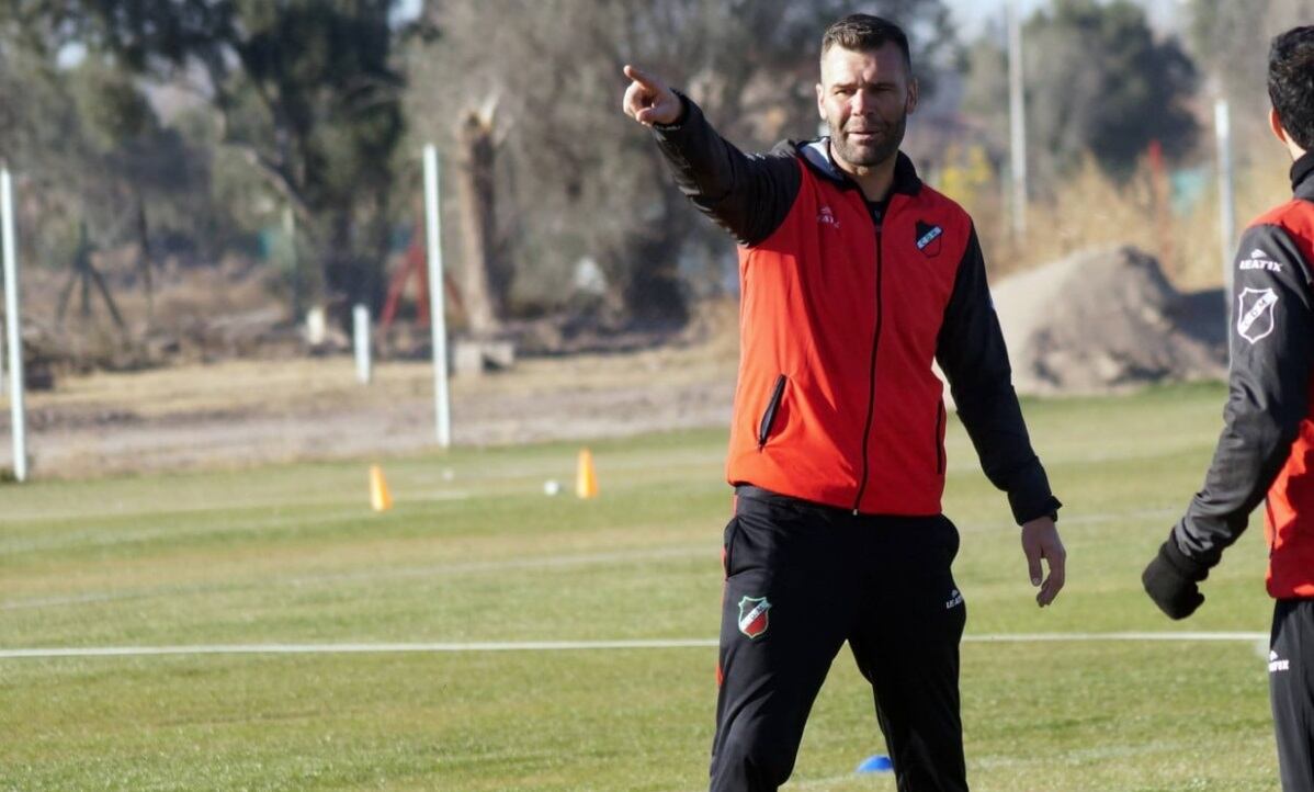 Cristian Campagnani, técnico interino del Cruzado.