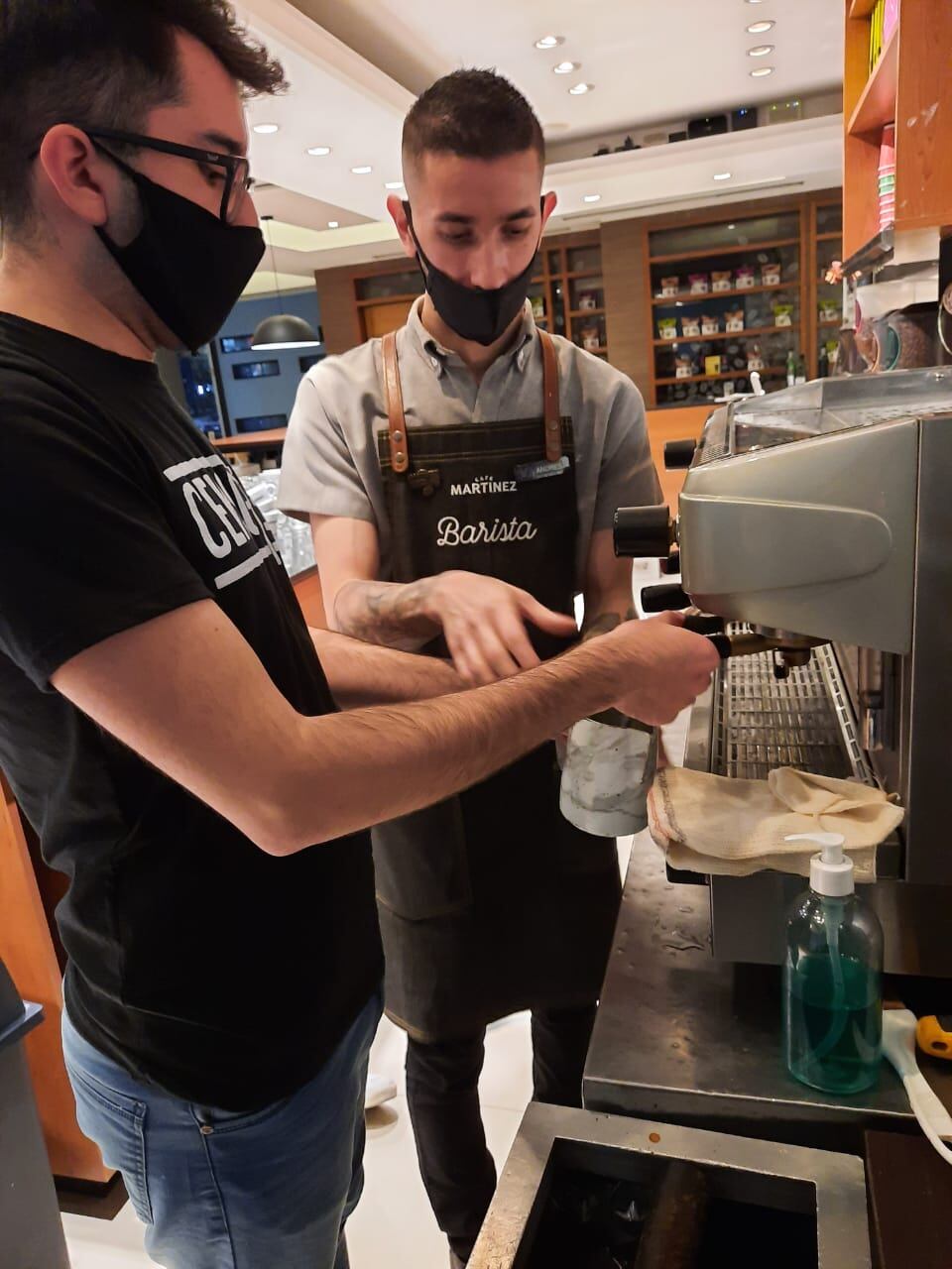 Realizan curso de barista a jóvenes de 18 a 29 años