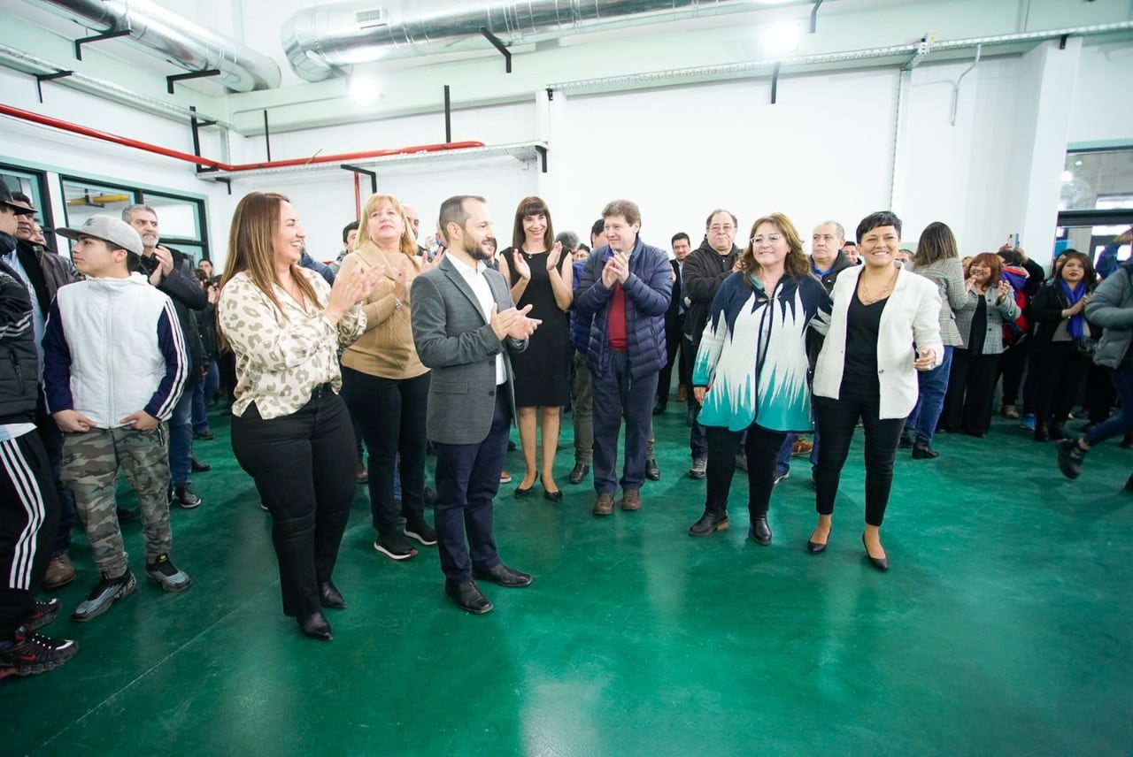 Se realizó la inauguración del Centro Politécnico Superior Malvinas Argentinas en Río Grande.