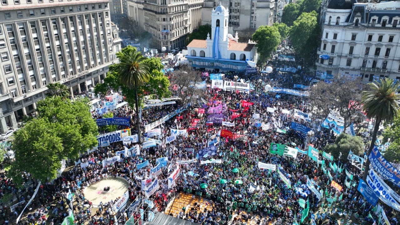 La Plaza de Mayo volverá a ser testigo de un acto multitudinario. Se espera que haya diferentes organizaciones que asistan. 