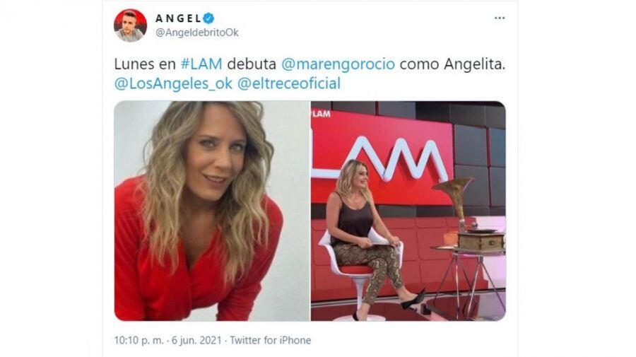 Ángel de Brito anunció el nombre de la persona que reemplazaría a Yanina Latorre.