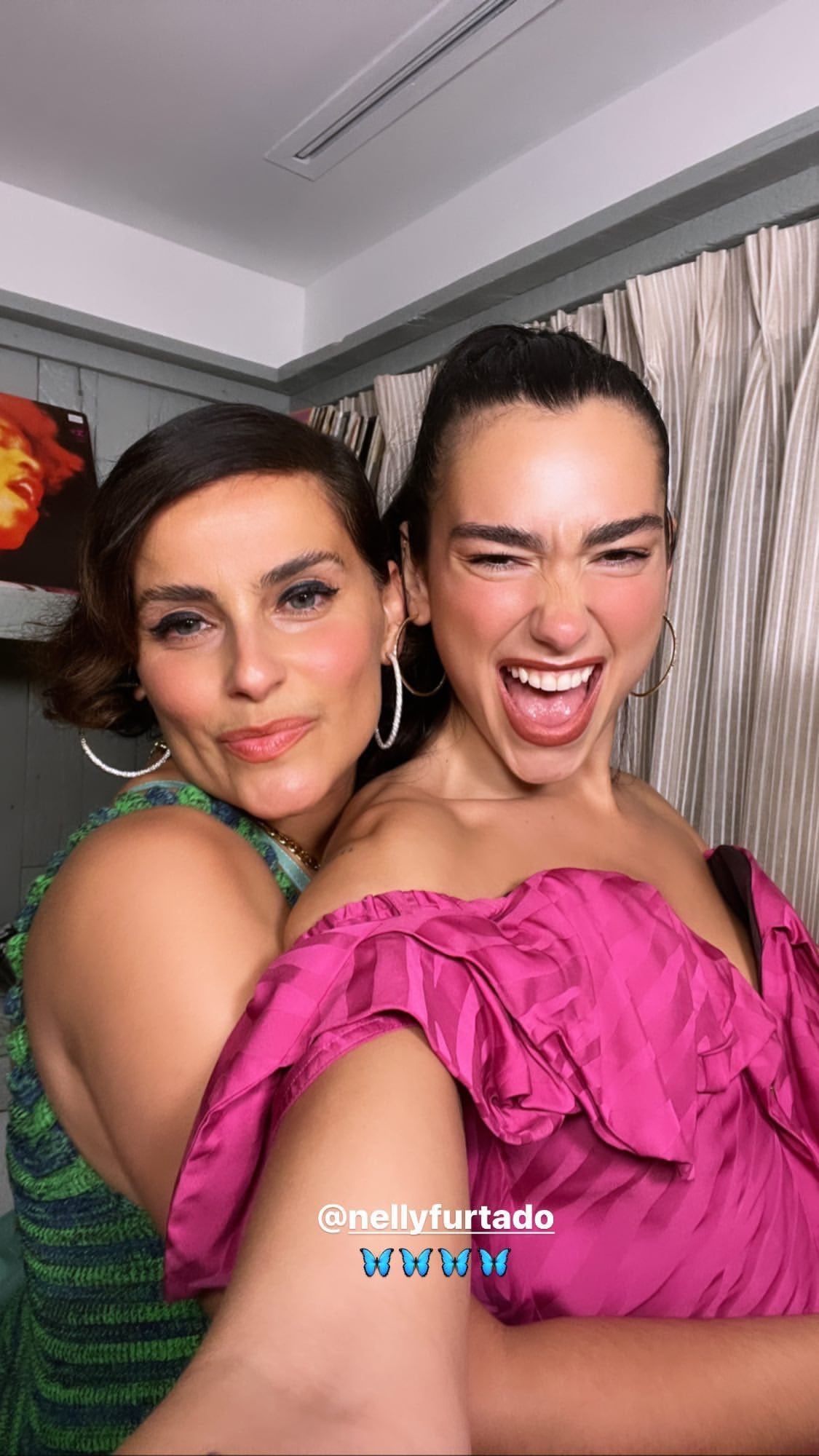 Dua Lipa junto a Nelly Furtado