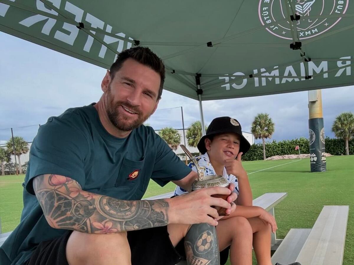 Los mates del campeón: Lionel Messi estrena su línea de termos Stanley