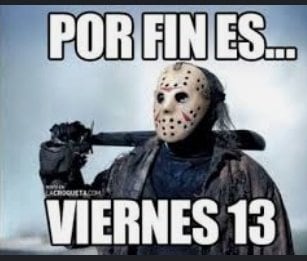 El personaje de Jason Voorhees resulta el gran protagonista de los memes para este viernes 13.