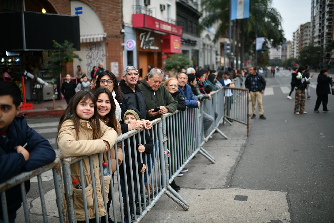 Desfile por los 450 años de la ciudad de Córdoba. (Pedro Castillo / La Voz)