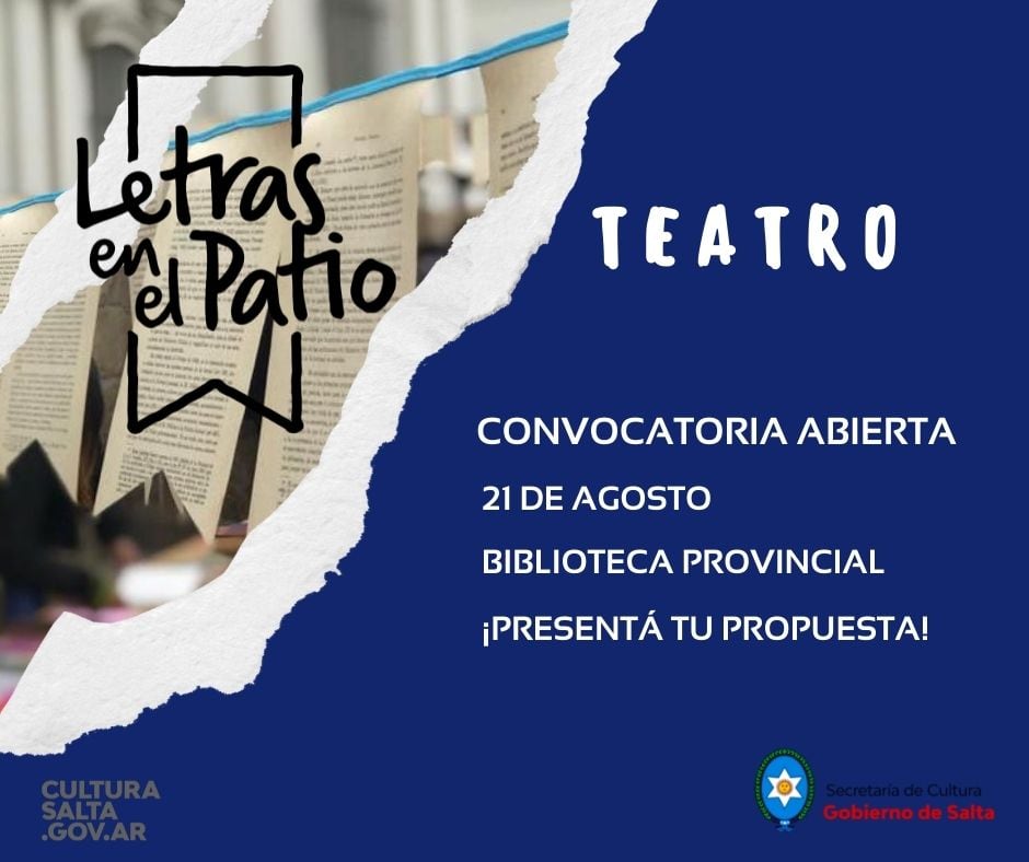 El protagonista del encuentro es el género teatral.