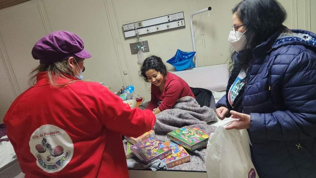 La compañía Había una vez de visita en Centros de Salud de Tres Arroyos y Bahía Blanca