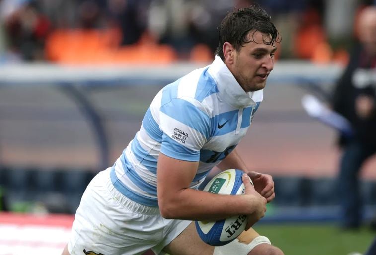 Juan Martín González, 21 años, tercera línea de Marista Rugby.