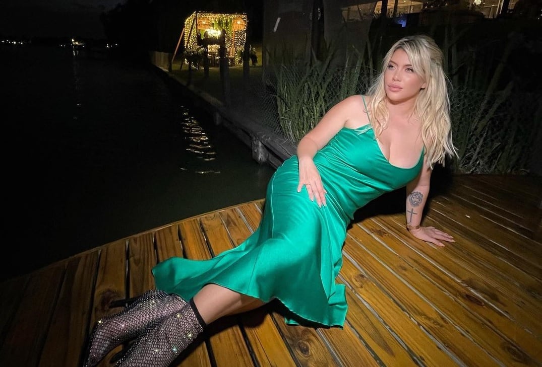 Wanda Nara tiene má de 11.4 millones de seguidores en Instagram.