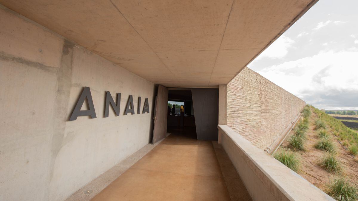 Gabriel Japaz y Pablo Guerra, arquitectos y socios creativos que diseñaron Anaia Wines, la bodega que ganó el premio internacional oro mundial.