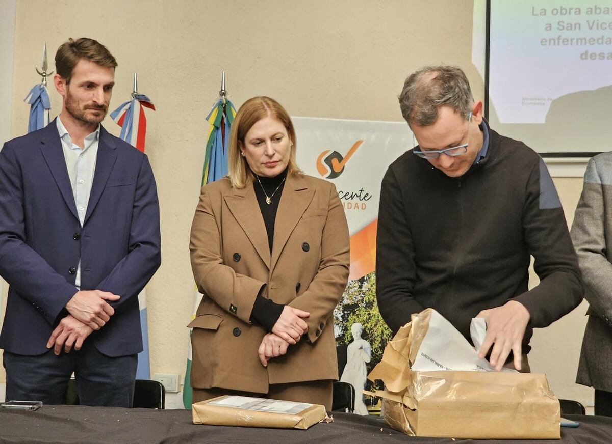 Adjudicaron la empresa constructora para el acueducto a San Vicente