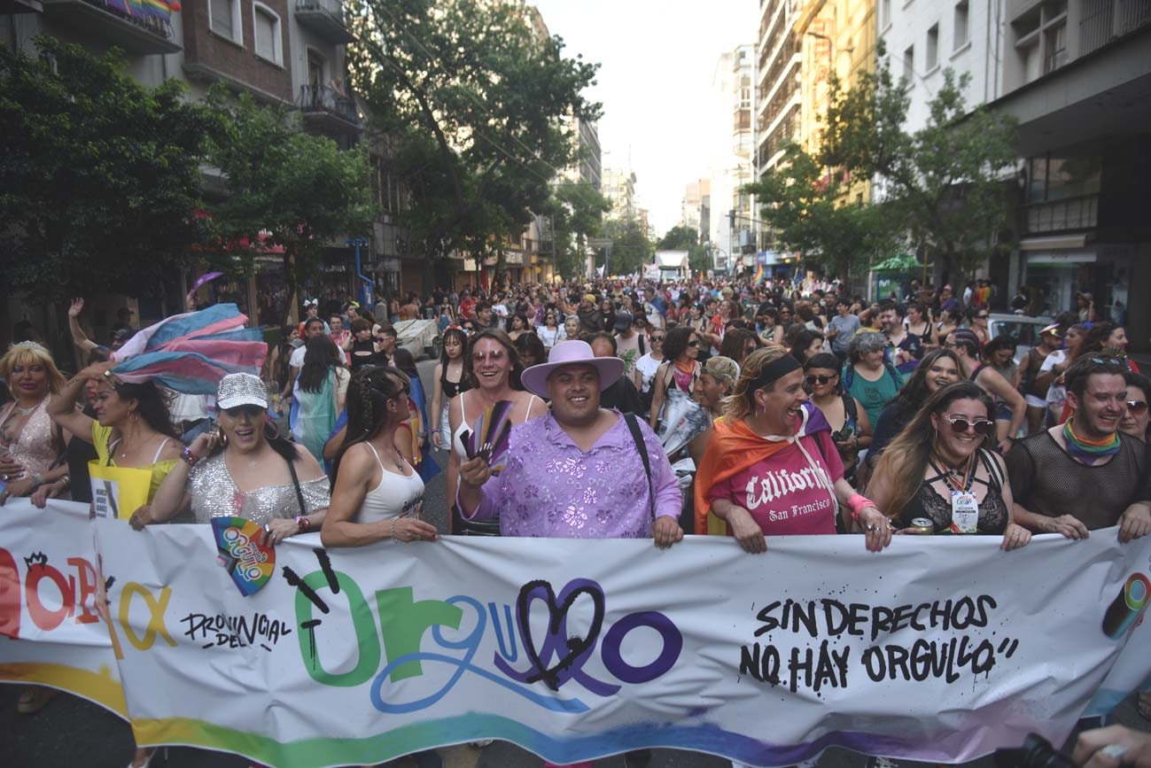 Marcha del Orgullo LGBTIQNB+ (Facundo Luque / La Voz)