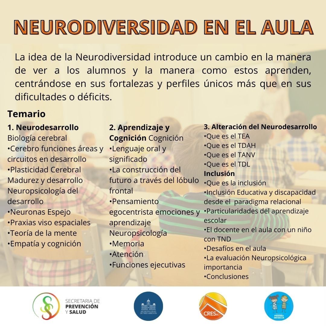 Cresta: Jornada de “Neurodiversidad en el Aula”