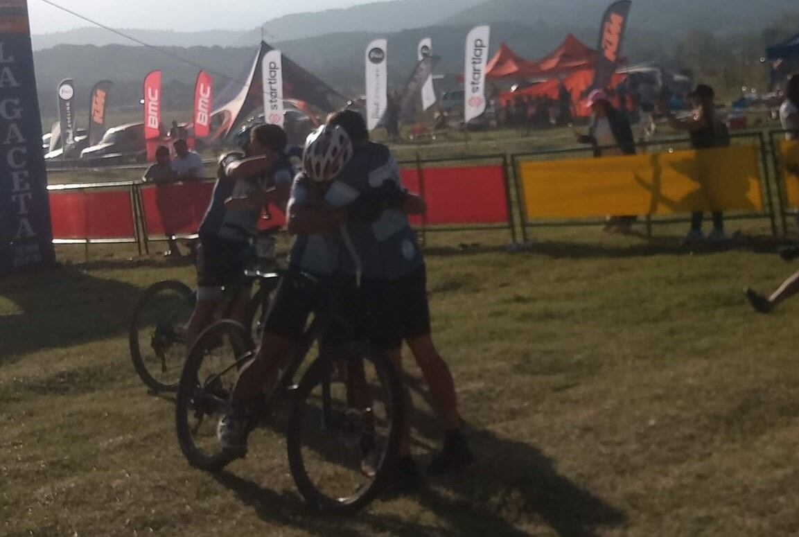 Lionel y Lorenzo Badino en el Trasmontaña en Tucumán