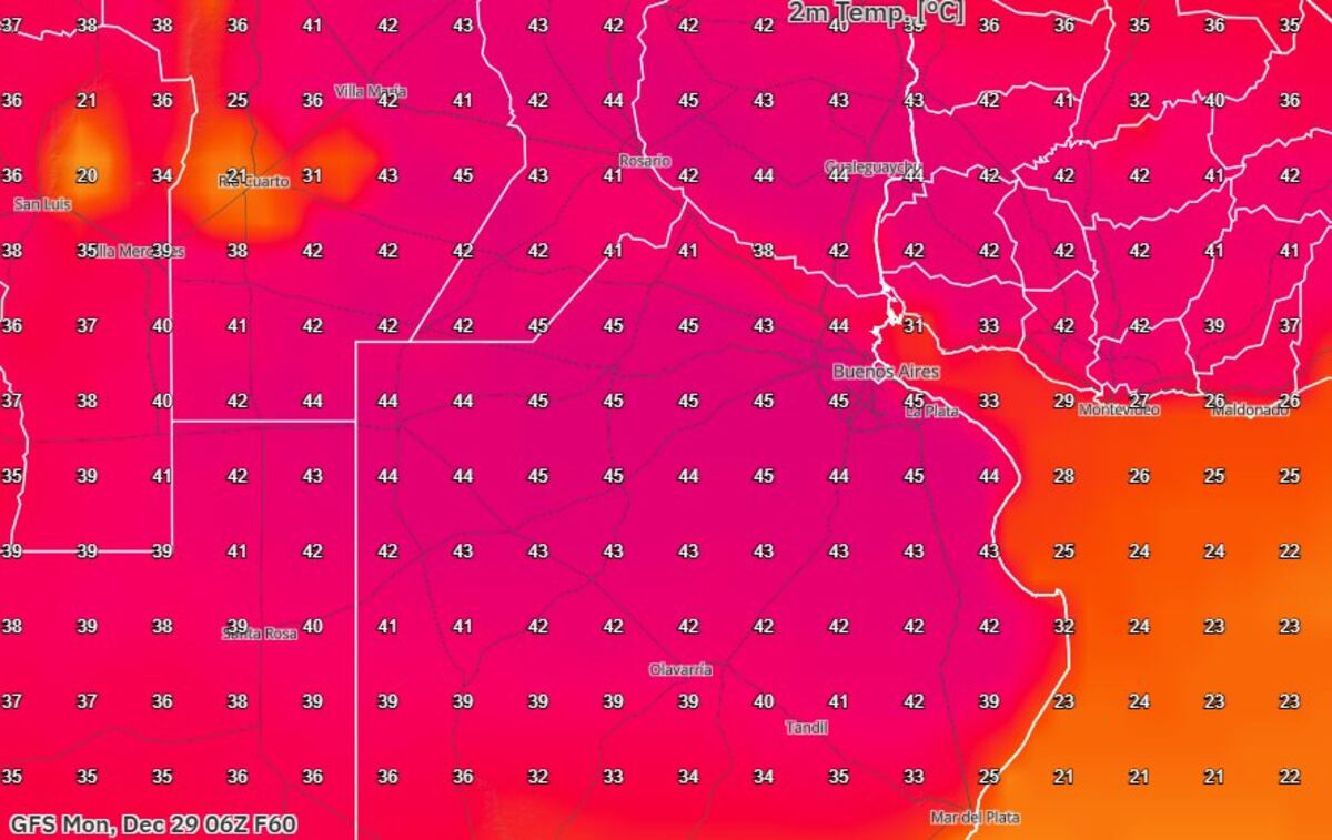 Advierten un posible hito climático para el 31 de diciembre en CABA: “El más caluroso de la historia”