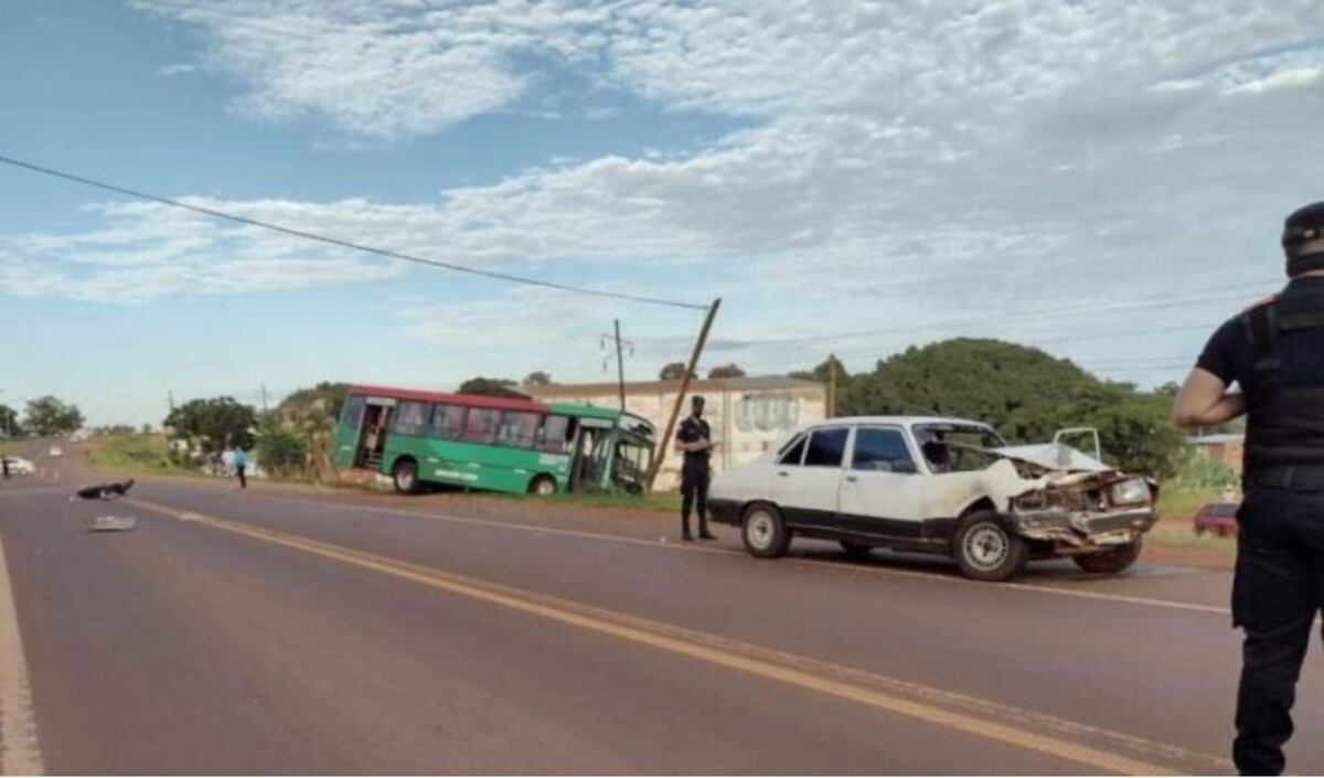 Varios heridos tras un triple choque en Oberá