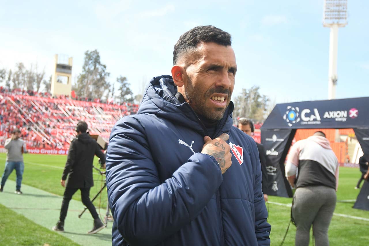 Carlos Tevez D.T. de Independiente de Avellaneda
Foto: José Gutierrez / Los Andes

