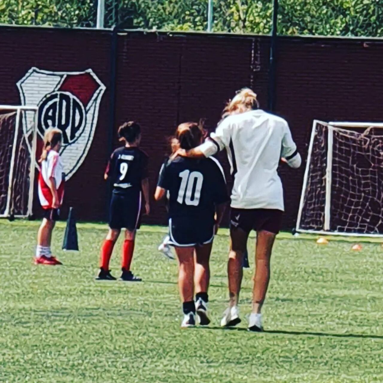 Felicitas fichó para el Club River Plate.