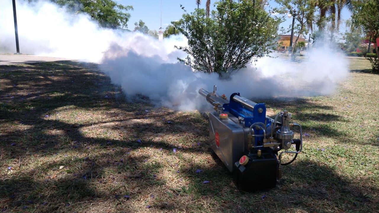 Equipo nebulizador para fumigar adquirido por la Municipalidad de Balnearia