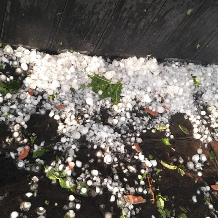 Granizo en Adelia María, Río Cuarto. (Telediario digital)