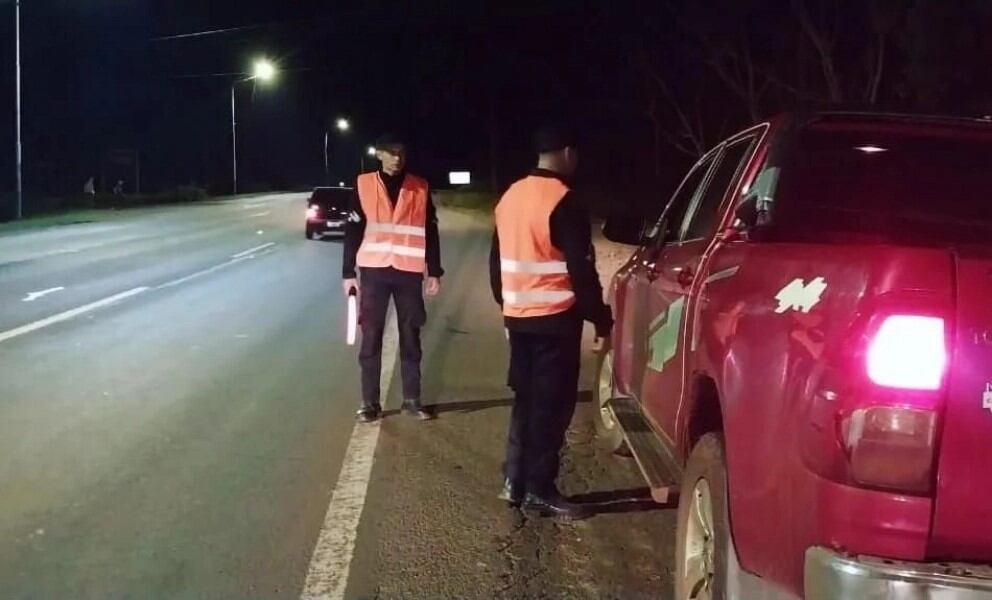 Jardín América: conductor con 2,66 de alcohol en sangre fue detenido sobre la ruta 12.