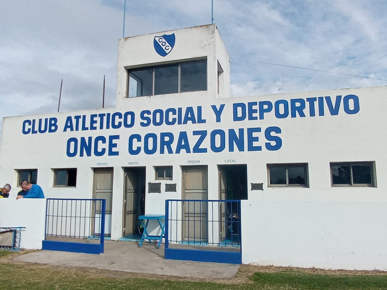 Once Corazones inaugura su tribuna