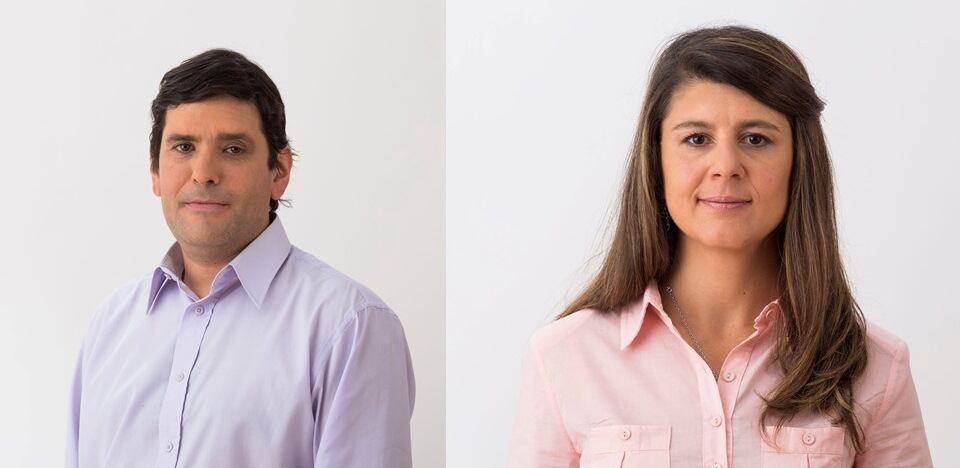 Mauricio López y Laura Piastrellini, los referentes del Frente de Izquierda.