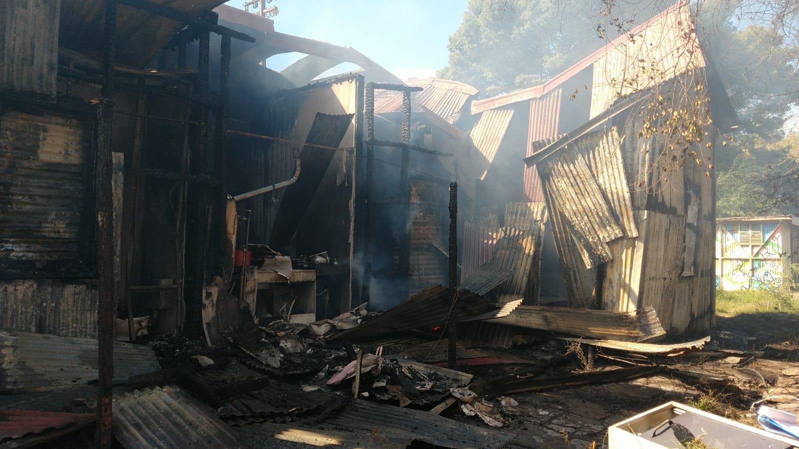 La Estación Terminal de Tren Punta Alta fue incendiada en abril de 2015.