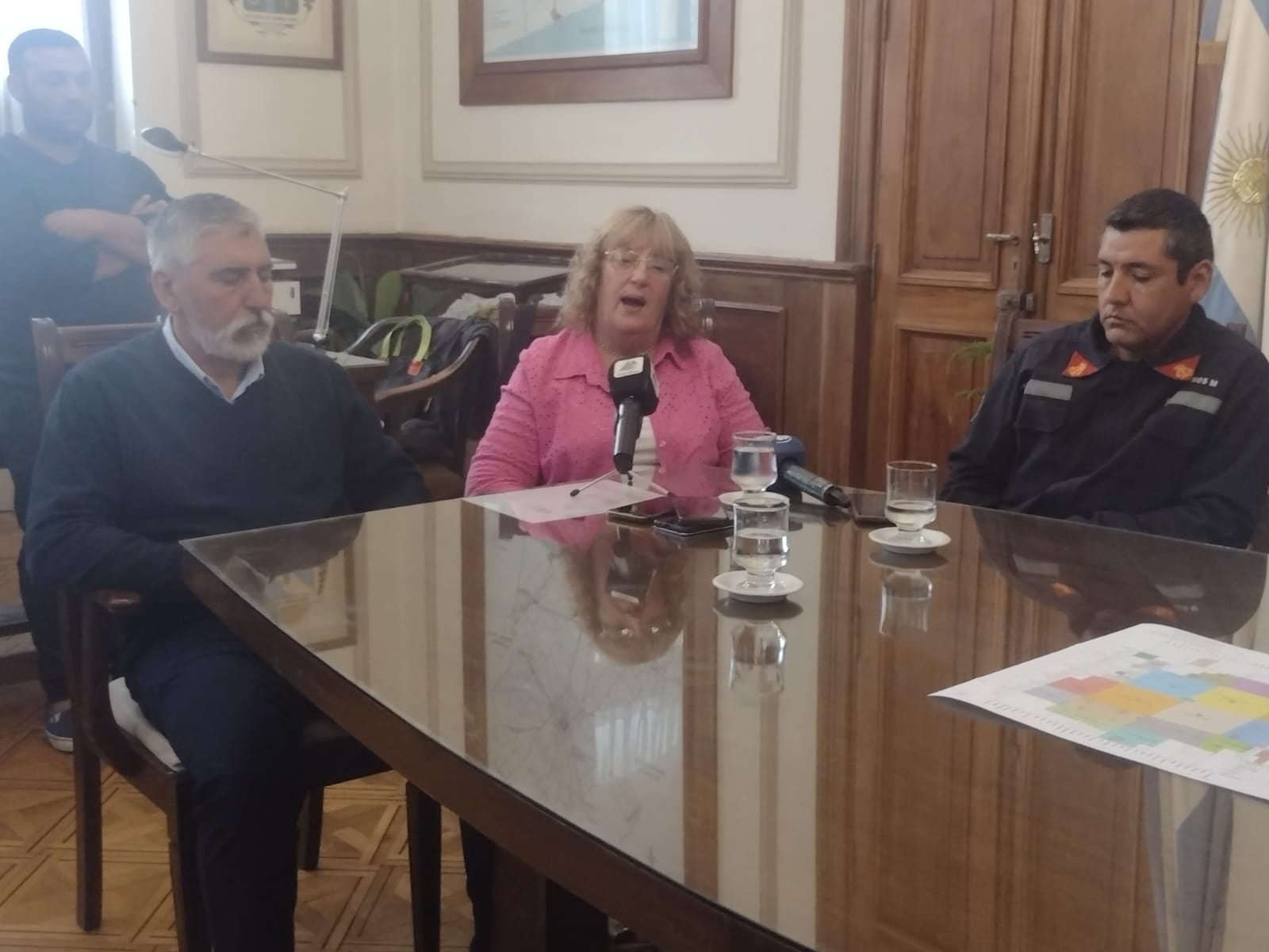 El Comité de Crisis dio detalles de la situación en Tres Arroyos tras el temporal