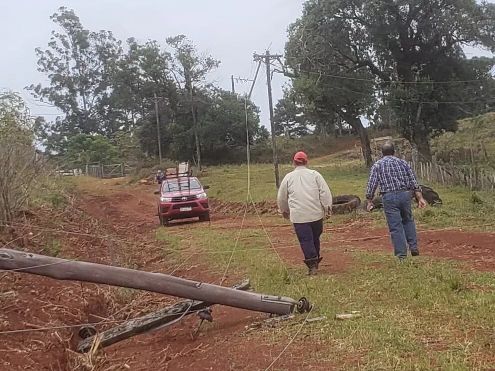 Nuevamente, San Pedro sin energía eléctrica